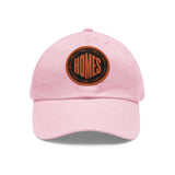 I Sell Homes Dad Hat with Leather Patch (Round)