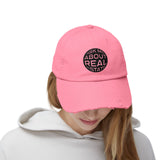 Ask Me About Real Estate Unisex Distressed Cap