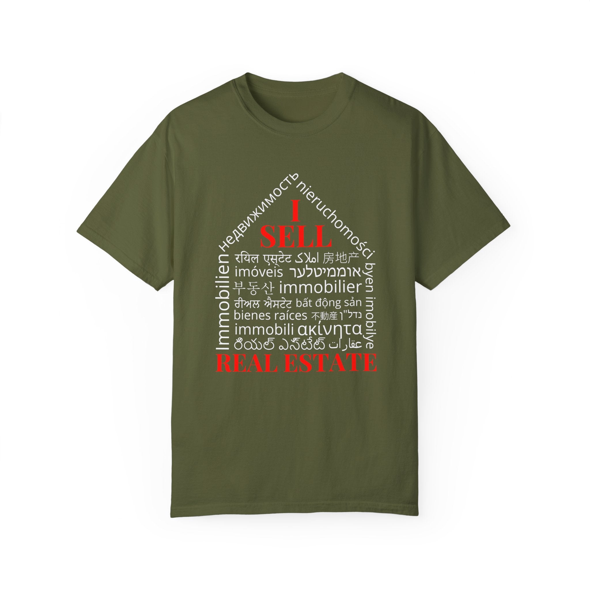 Dark Unisex Garment-Dyed T-shirt