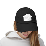 Real Estate Translated Unisex Distressed Cap