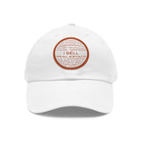 I Sell Real Estate Translated Dad Hat with Leather Patch (Round)