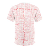 The Ultimate Real Estate Shirt! Unisex Cut & Sew Tee (AOP) Red