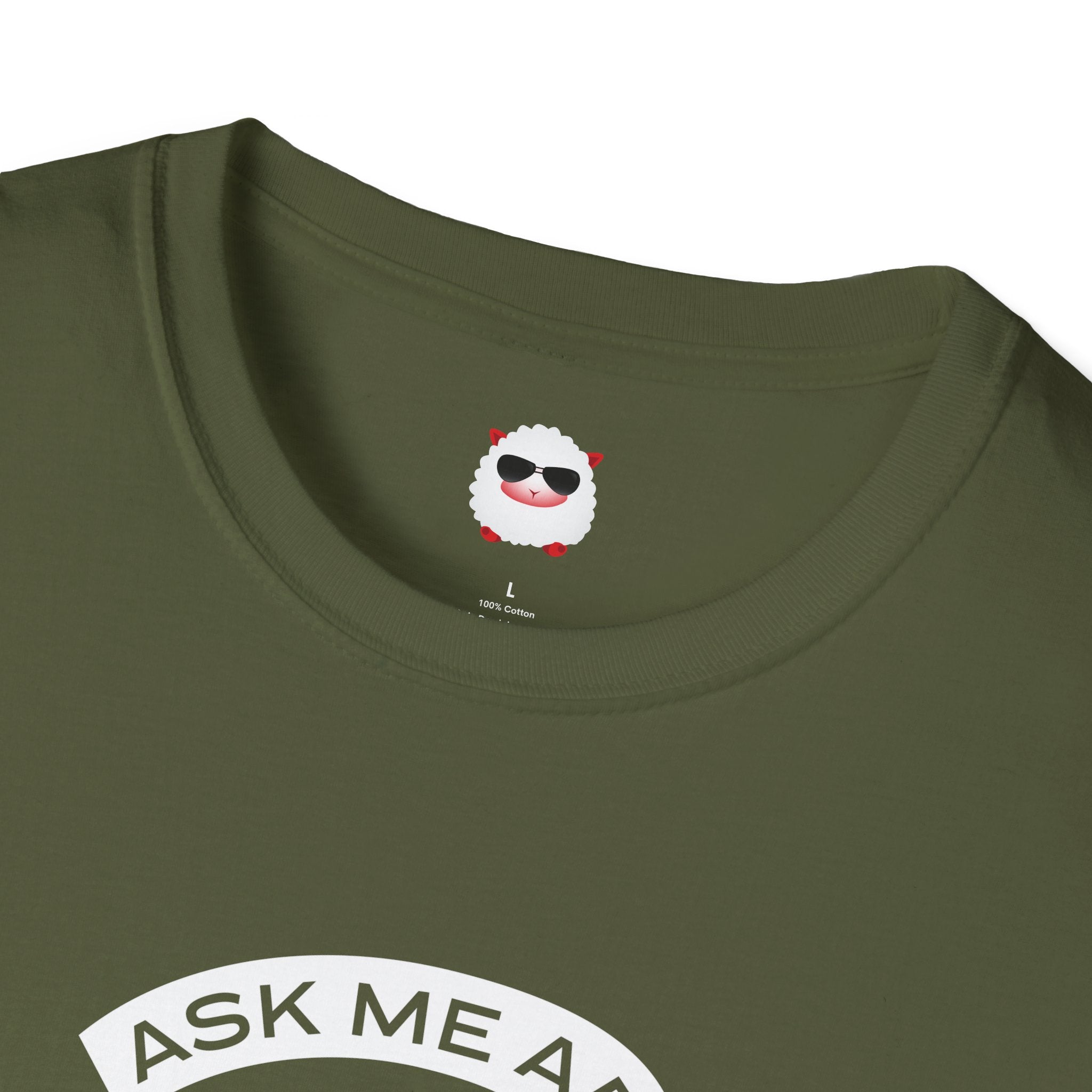 Ask Me About Real Estate Dark Style Unisex Softstyle T-Shirt