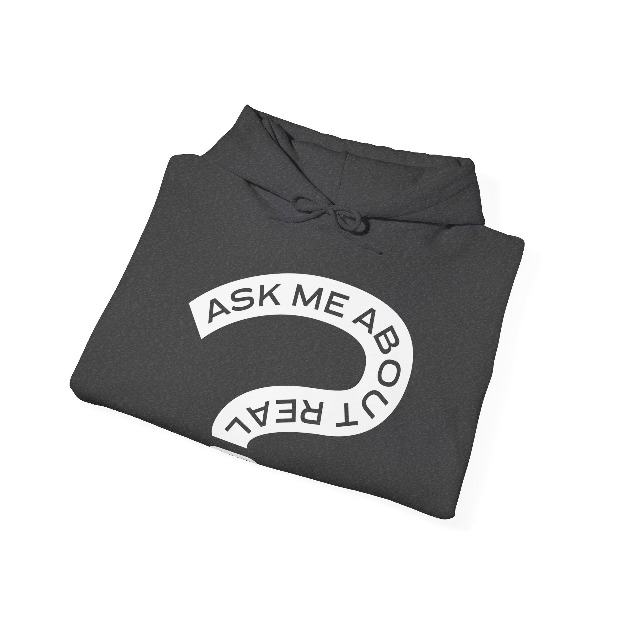 Ask Me About Real Estate Unisex Heavy Blend™ Hooded Sweatshirt