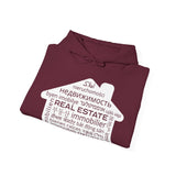 REAL ESTATE Translated Unisex Heavy Blend™ Hooded Sweatshirt
