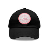 I Sell Real Estate Translated Dad Hat with Leather Patch (Round)