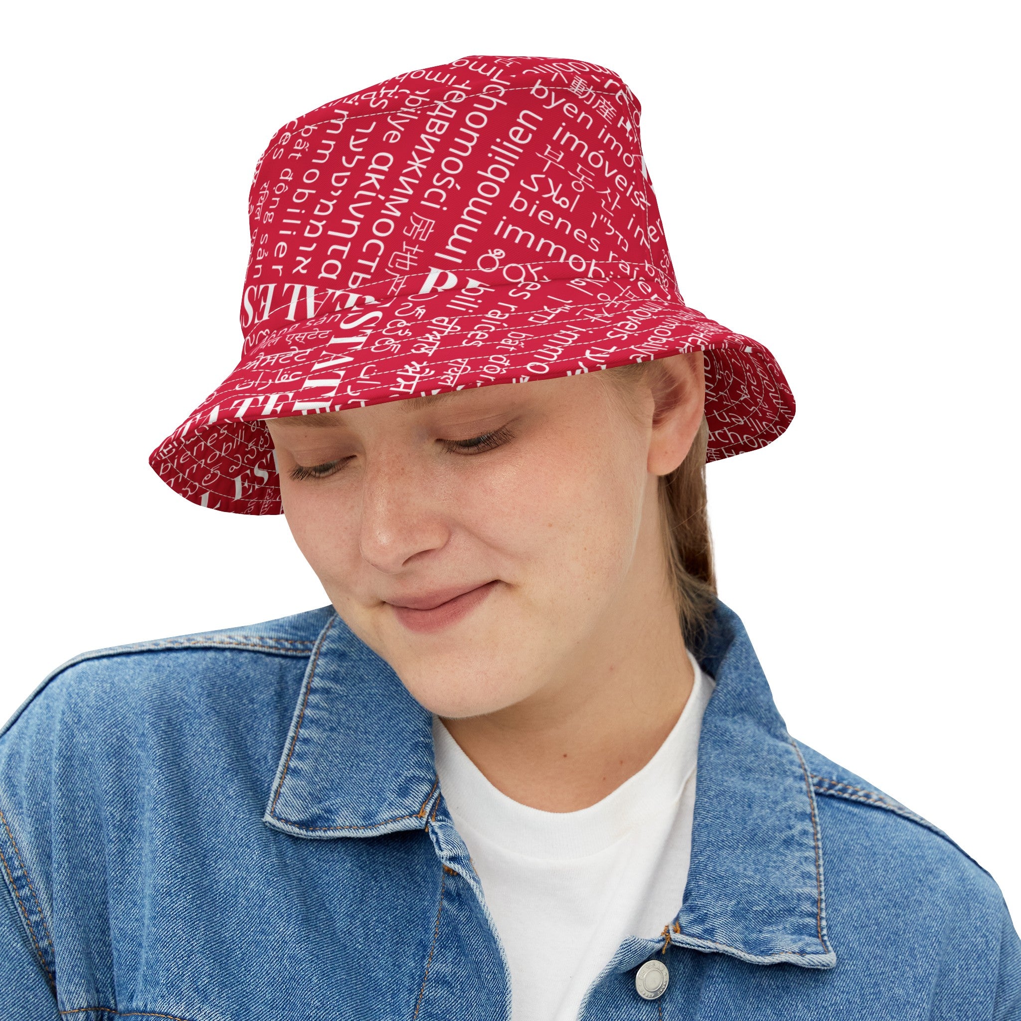 KW Real Estate Translated Bucket Hat (AOP)