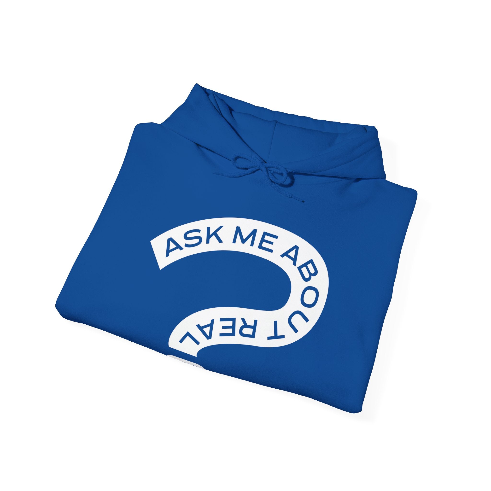 Ask Me About Real Estate Unisex Heavy Blend™ Hooded Sweatshirt