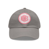 I Sell Homes Dad Hat with Leather Patch (Round)