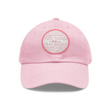 I Sell Real Estate Translated Dad Hat with Leather Patch (Round)