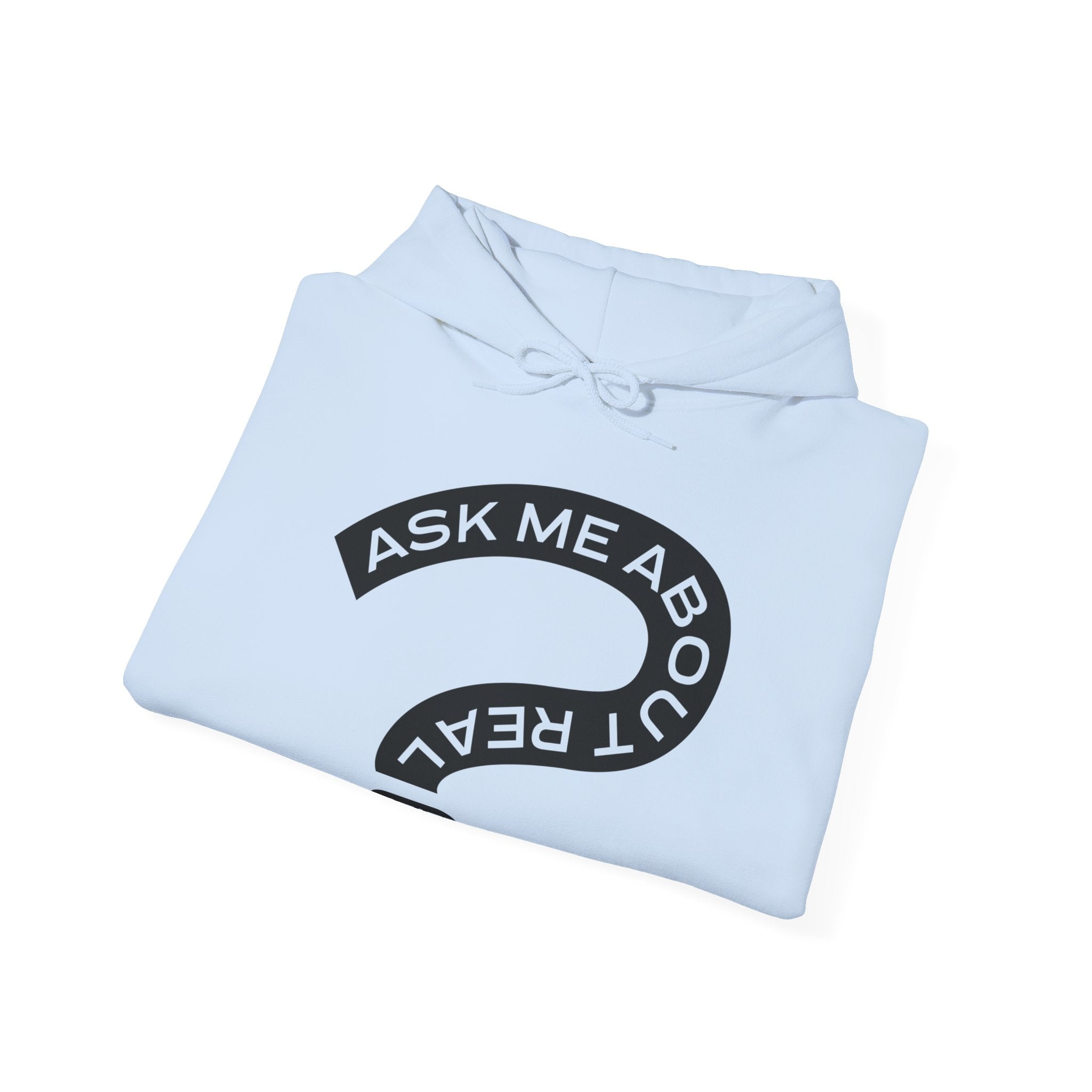 Ask Me About Real Estate Unisex Heavy Blend™ Hooded Sweatshirt