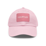 Houstler Dad Hat with Leather Patch (Rectangle)