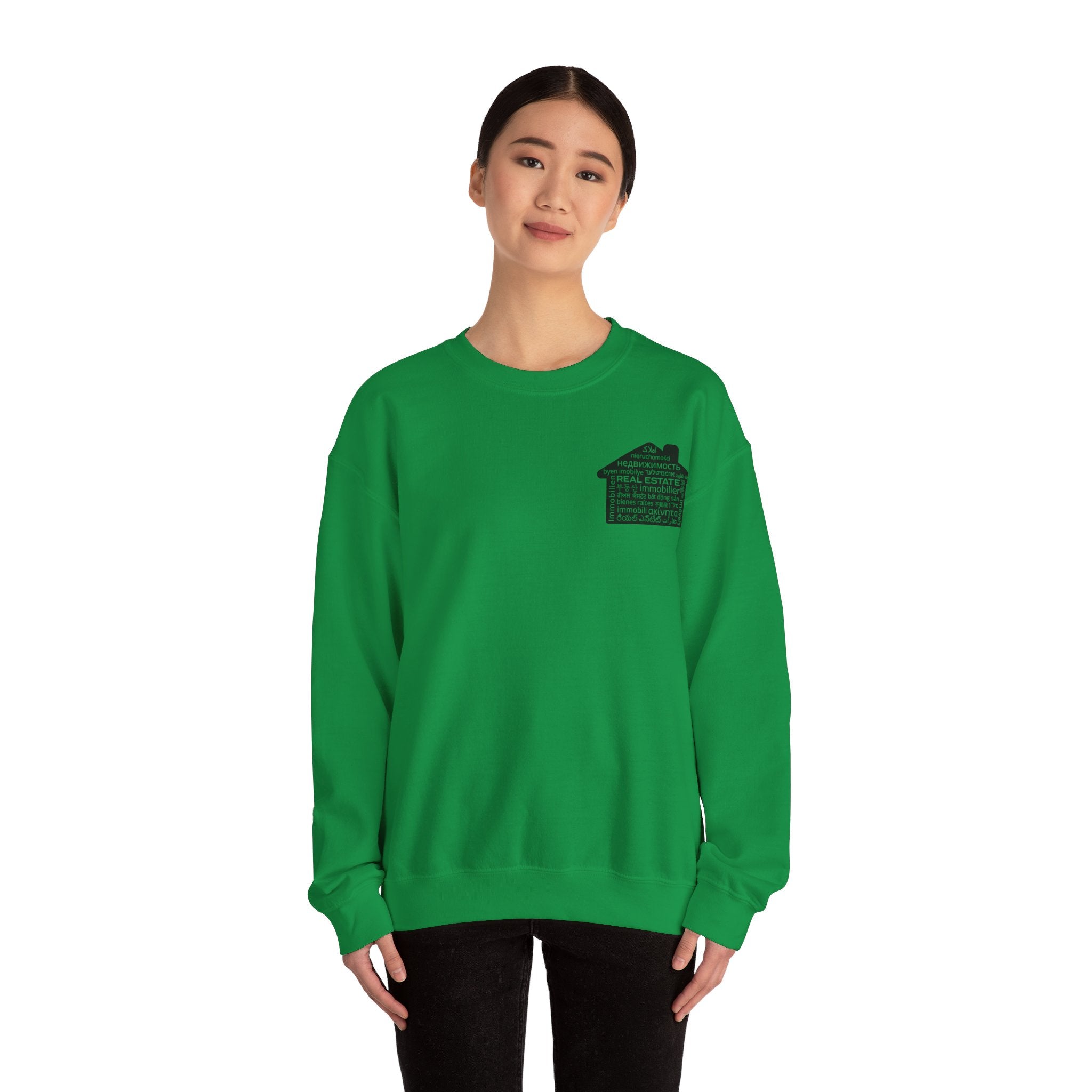 Real Estate Translated Unisex Heavy Blend™ Crewneck Sweatshirt