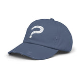 Ask Me About Real Estate Unisex Distressed Cap