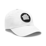 Real Estate Translated Dad Hat with Leather Patch (Round)