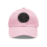 I Sell Real Estate Translated Dad Hat with Leather Patch (Round)