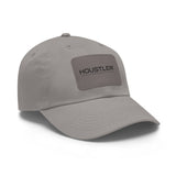 Houstler Dad Hat with Leather Patch (Rectangle)