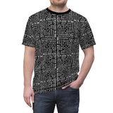 The Ultimate Real Estate Shirt! Unisex Cut & Sew Tee (AOP) Black