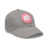 Real Estate Translated Dad Hat with Leather Patch (Round)