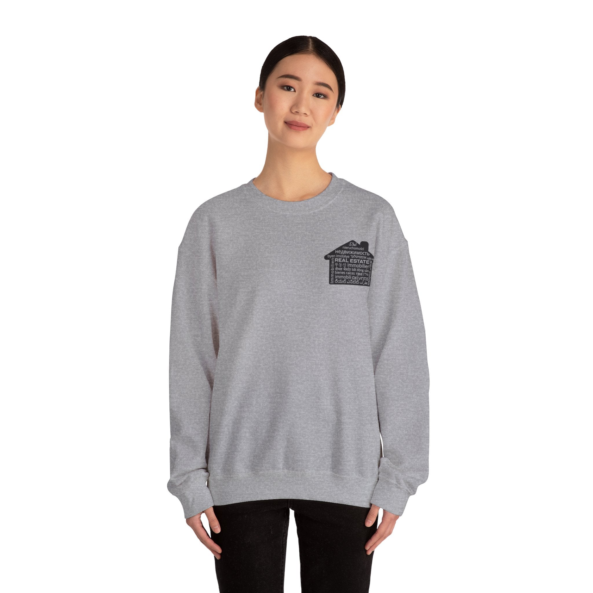 Real Estate Translated Unisex Heavy Blend™ Crewneck Sweatshirt