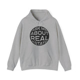 Ask Me About Real Estate Unisex Heavy Blend™ Hooded Sweatshirt