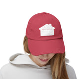 Real Estate Translated Unisex Distressed Cap