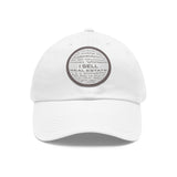 I Sell Real Estate Translated Dad Hat with Leather Patch (Round)