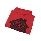 REAL ESTATE Translated Unisex Heavy Blend™ Hooded Sweatshirt