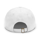 Real Estate Translated Dad Hat with Leather Patch (Round)