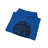 Ask Me About Real Estate Unisex Heavy Blend™ Hooded Sweatshirt