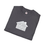 Real Estate Translated Dark Style Unisex Softstyle T-Shirt