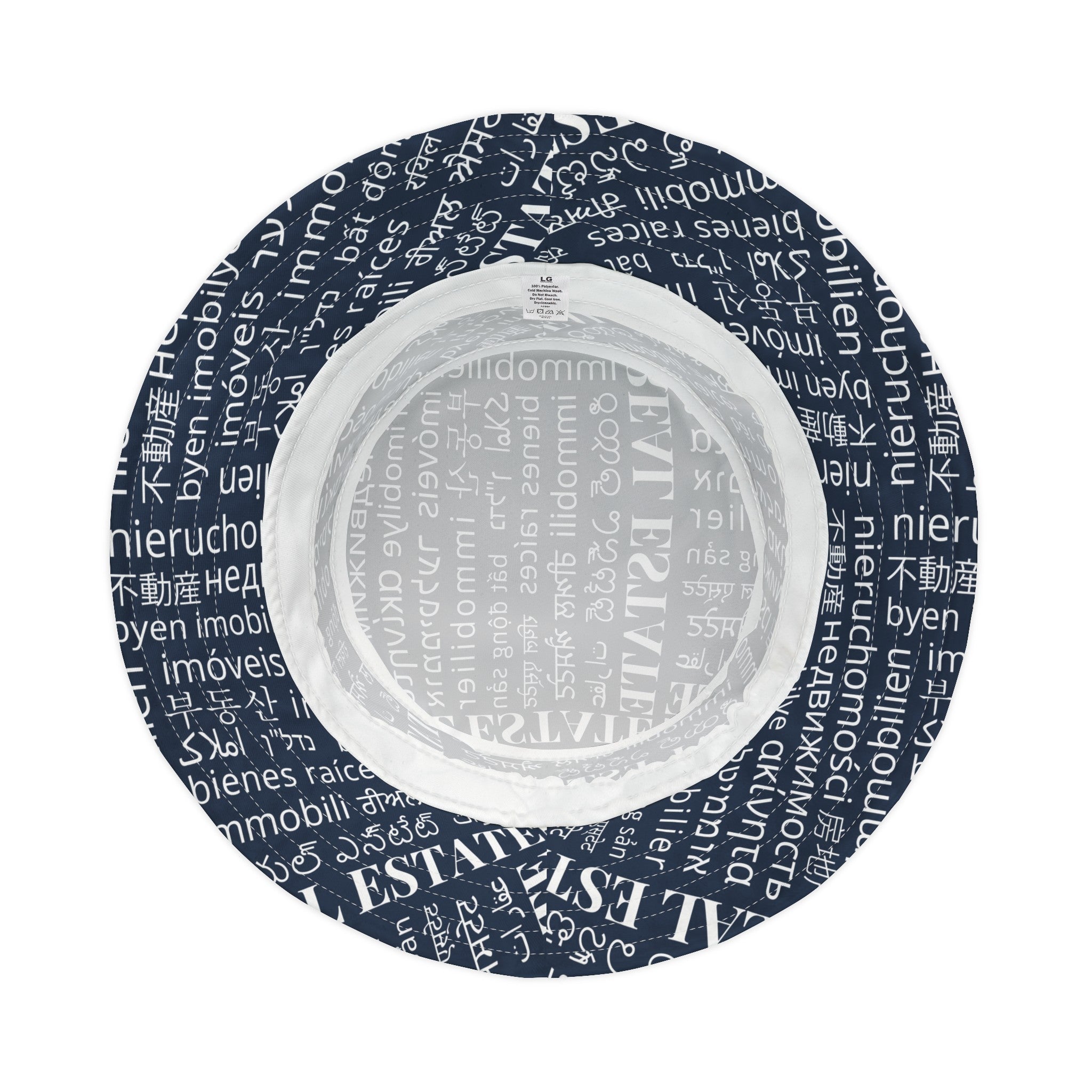 FT Style Real Estate Translated Bucket Hat (AOP)