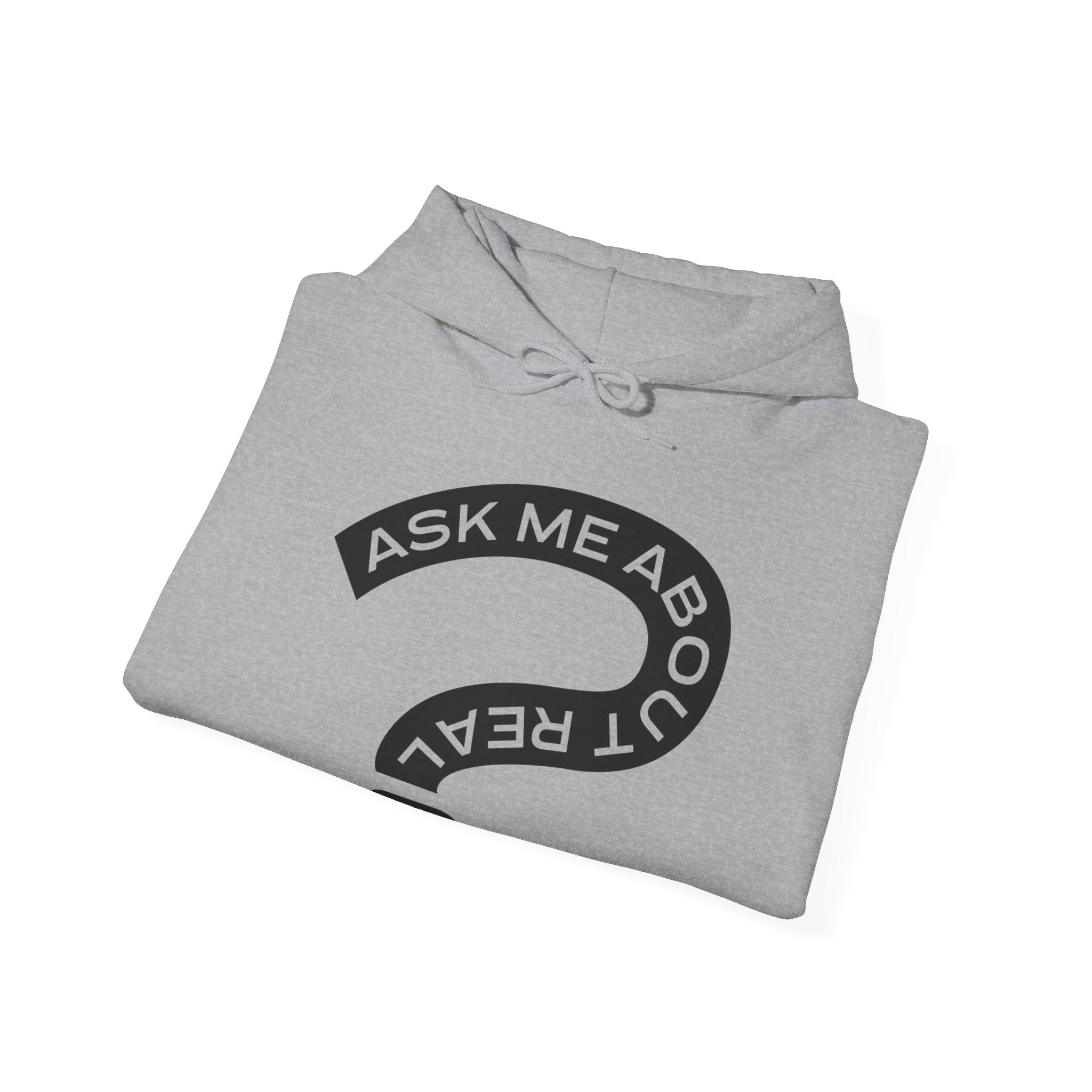 Ask Me About Real Estate Unisex Heavy Blend™ Hooded Sweatshirt