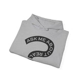 Ask Me About Real Estate Unisex Heavy Blend™ Hooded Sweatshirt