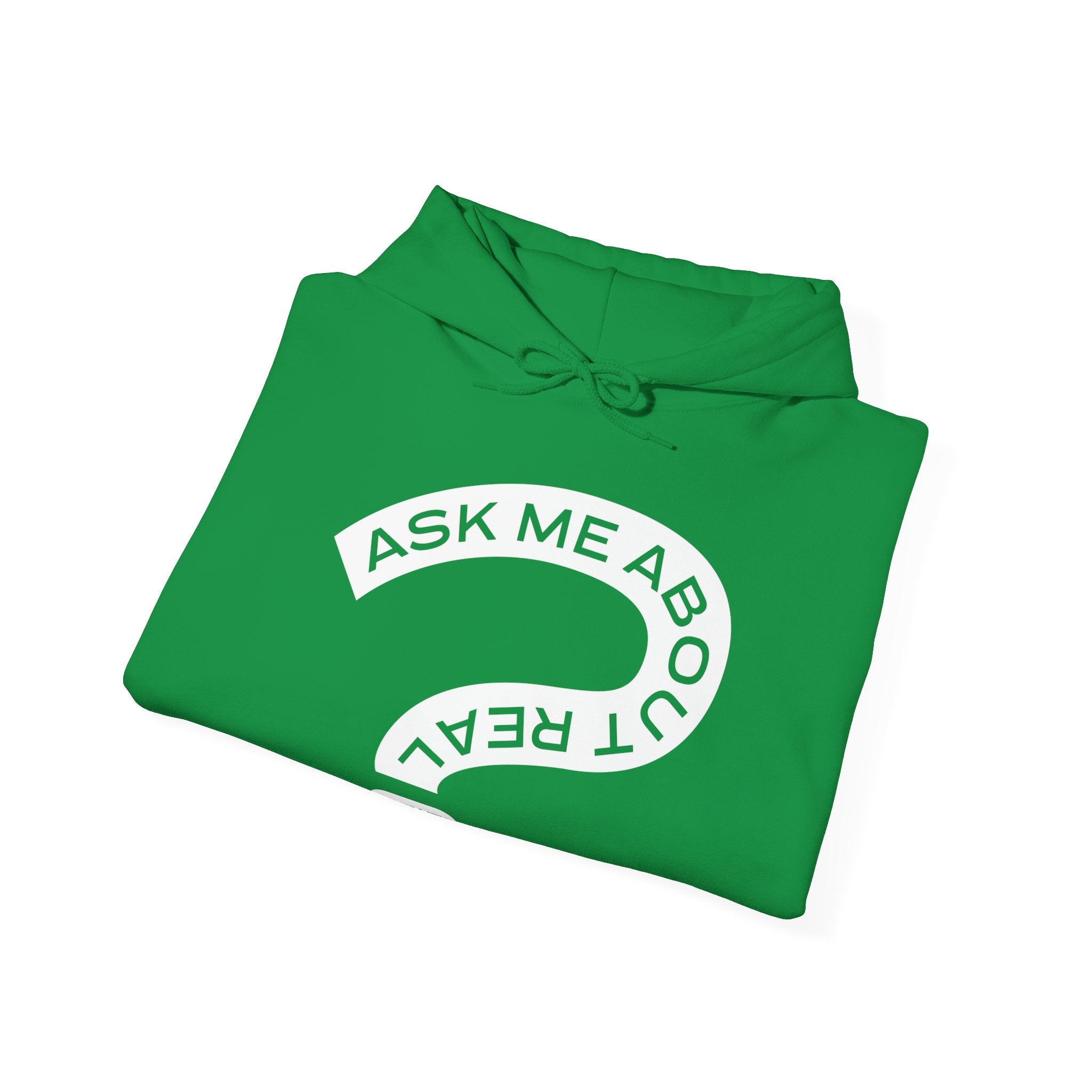 Ask Me About Real Estate Unisex Heavy Blend™ Hooded Sweatshirt