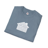 Real Estate Translated Dark Style Unisex Softstyle T-Shirt