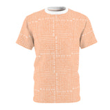 The Ultimate Real Estate Shirt! Unisex Cut & Sew Tee (AOP) Peach Fuzz