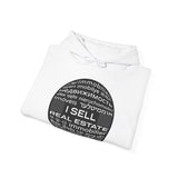 I SELL REAL ESTATE Translated Unisex Heavy Blend™ Hooded Sweatshirt
