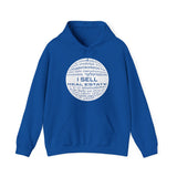 I SELL REAL ESTATE Translated Unisex Heavy Blend™ Hooded Sweatshirt