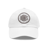 I Sell Homes Dad Hat with Leather Patch (Round)