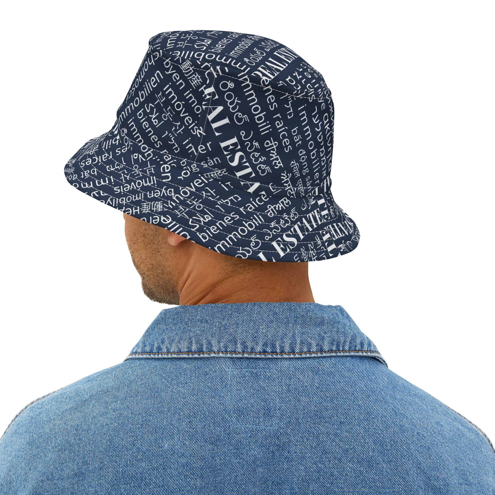 FT Style Real Estate Translated Bucket Hat (AOP)