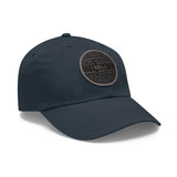 I Sell Real Estate Translated Dad Hat with Leather Patch (Round)