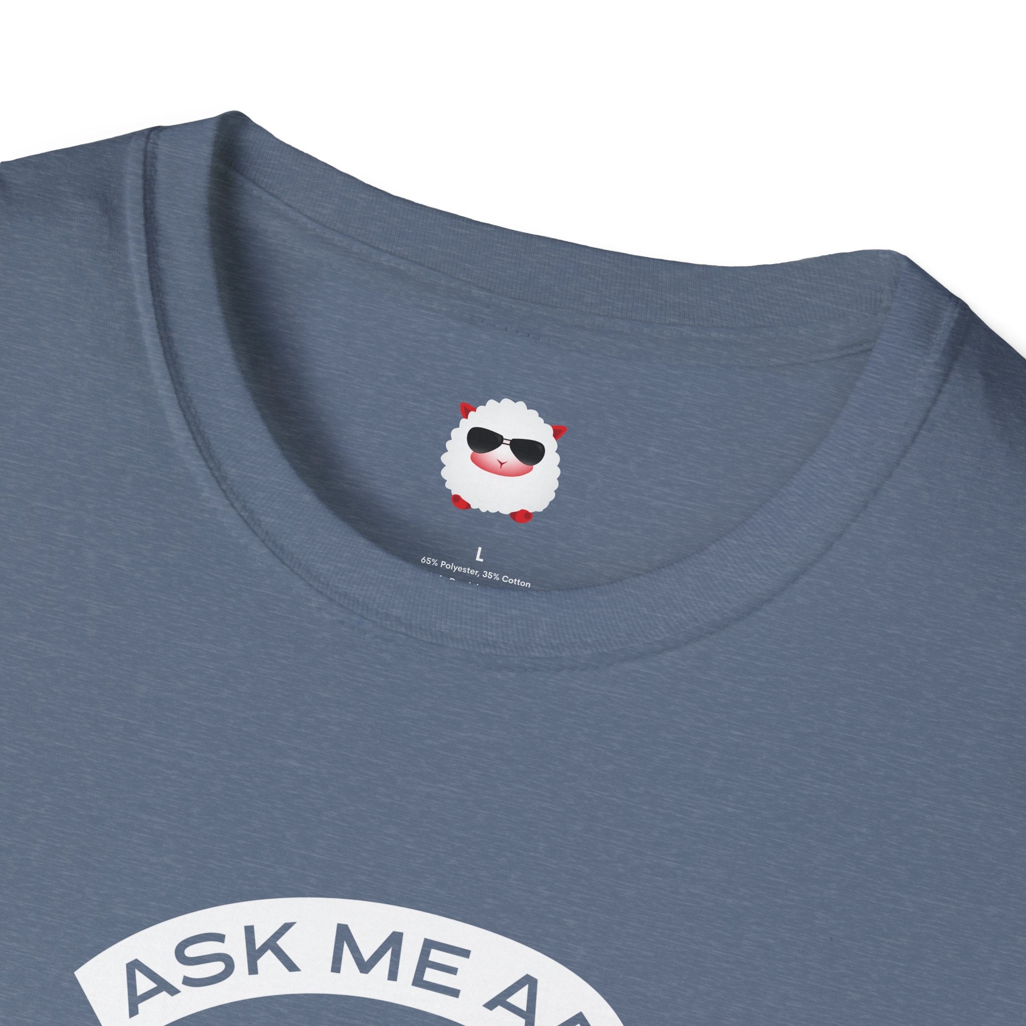 Ask Me About Real Estate Dark Style Unisex Softstyle T-Shirt