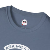 Ask Me About Real Estate Dark Style Unisex Softstyle T-Shirt