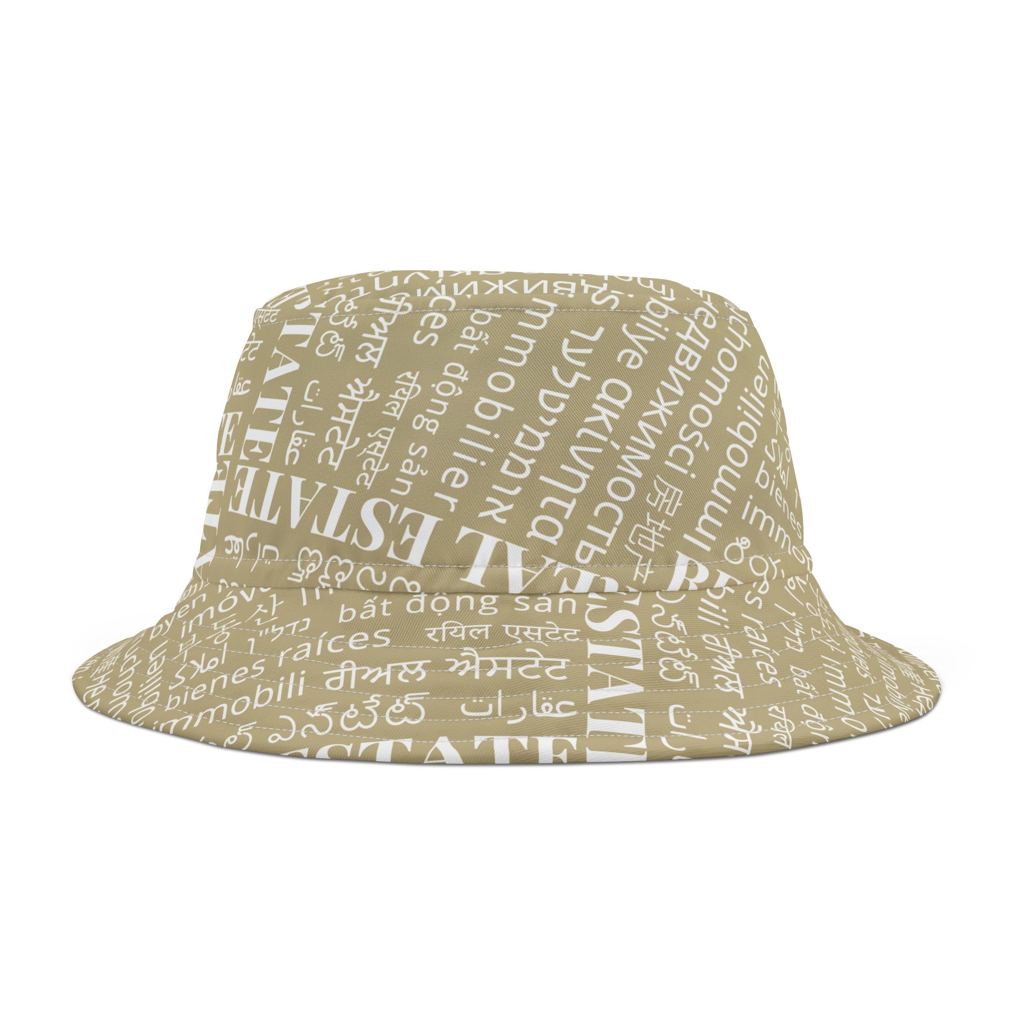 C21 Style Real Estate Translated Bucket Hat (AOP)