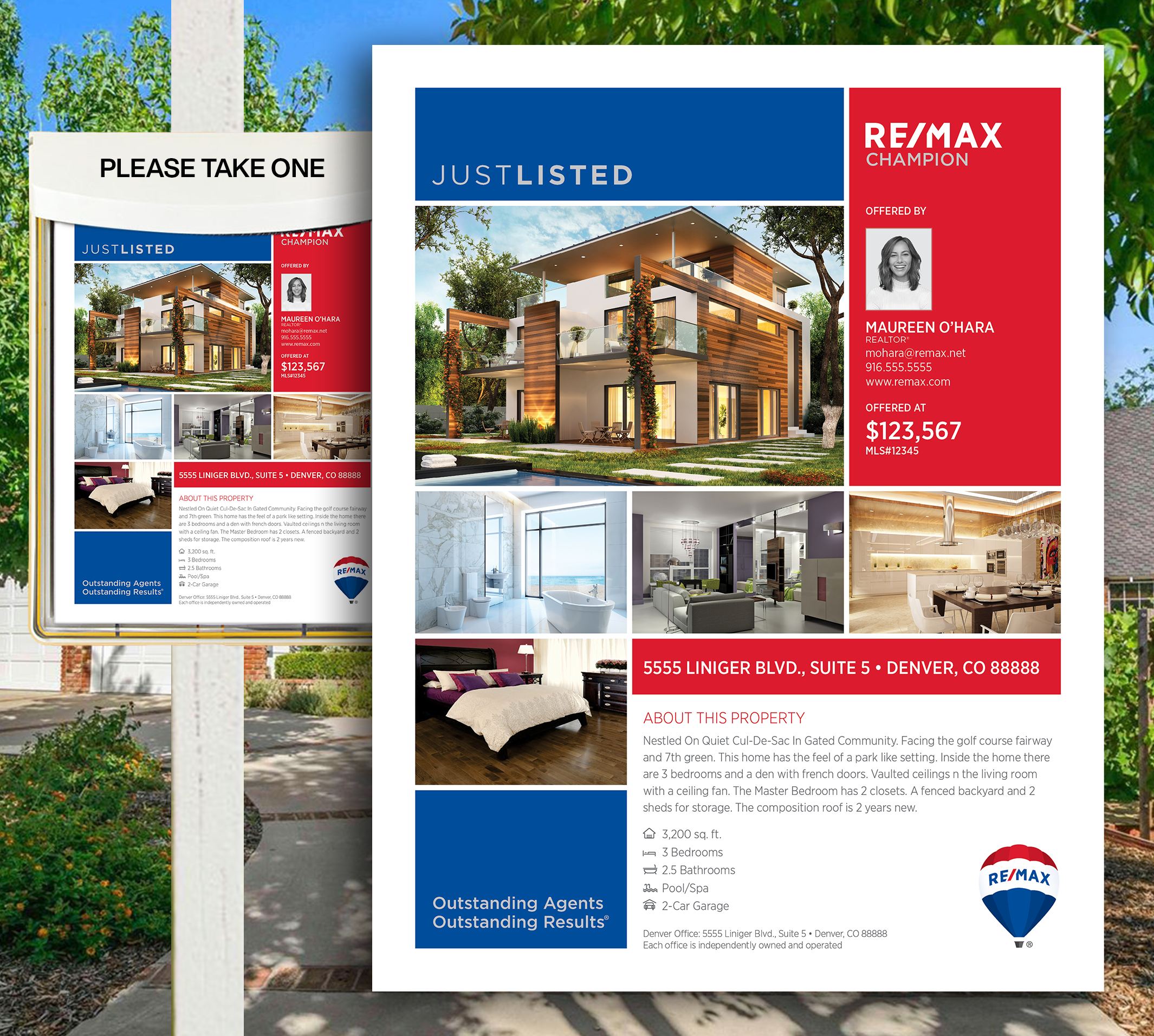 Remax Premium Listing Flyers Design 001