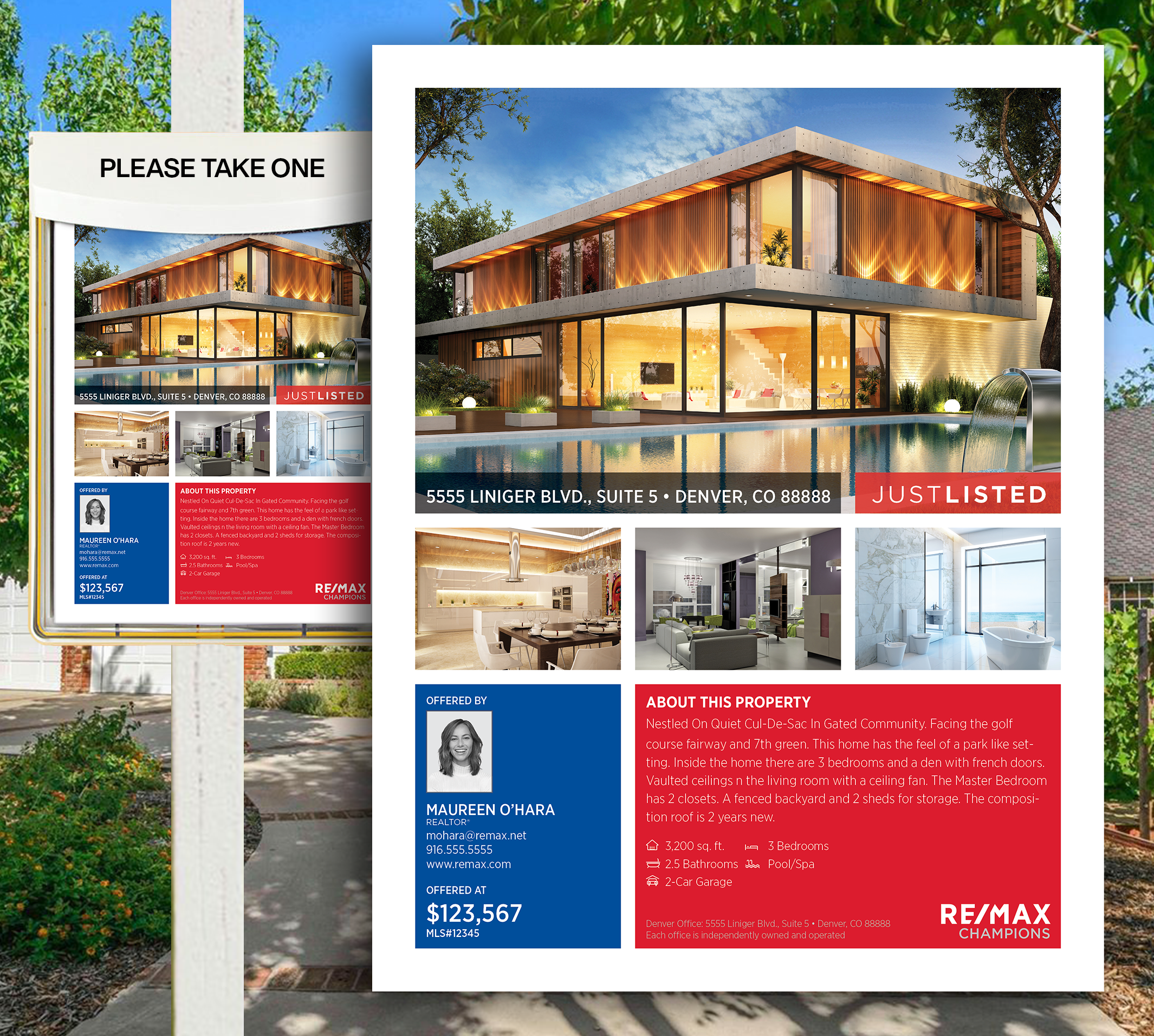 Remax Premium Listing Flyers Design 003