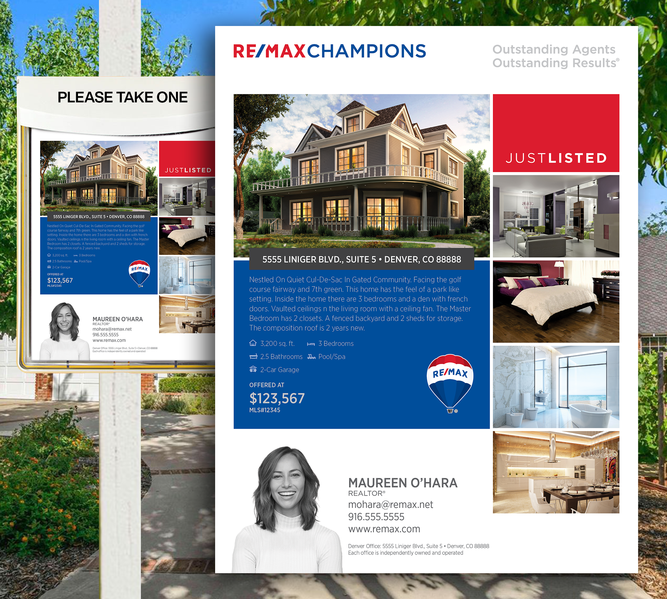 Remax Premium Listing Flyers Design 005