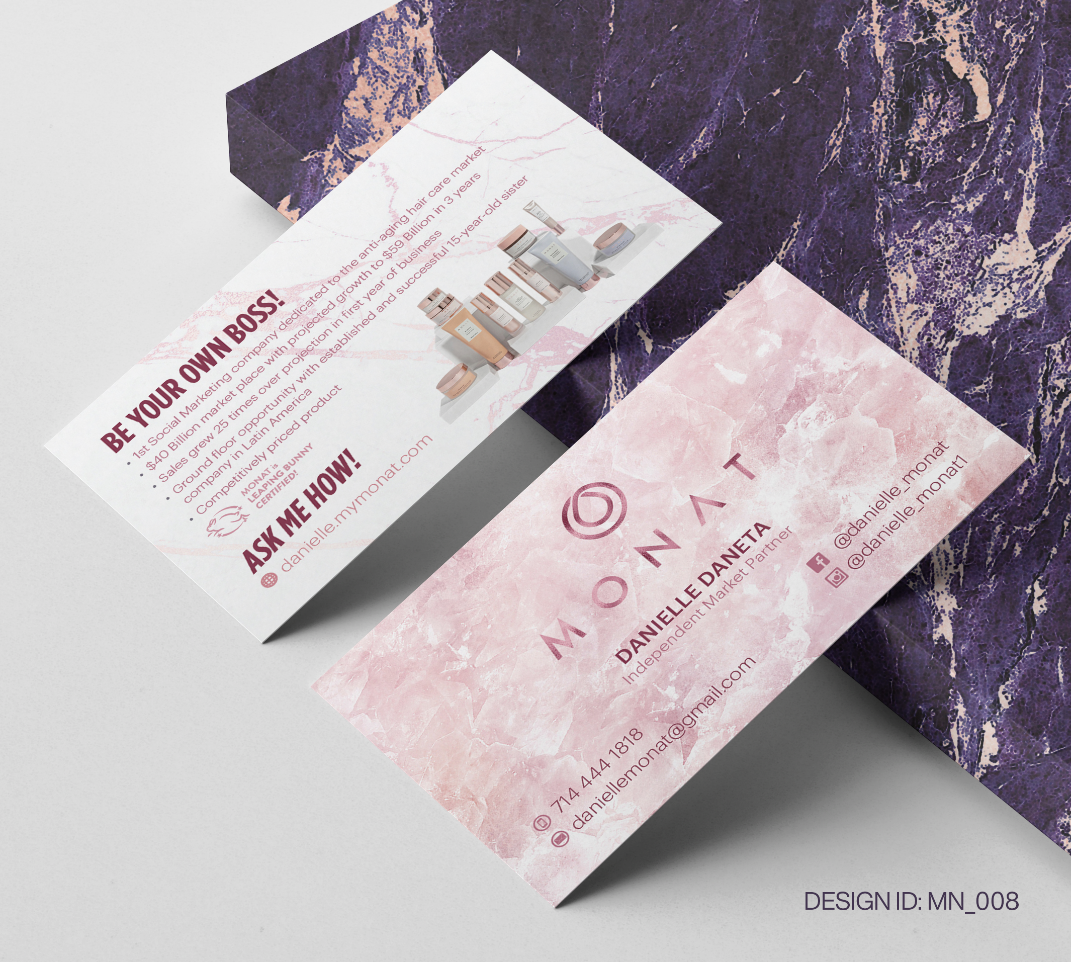 Monat Business Card Design 008