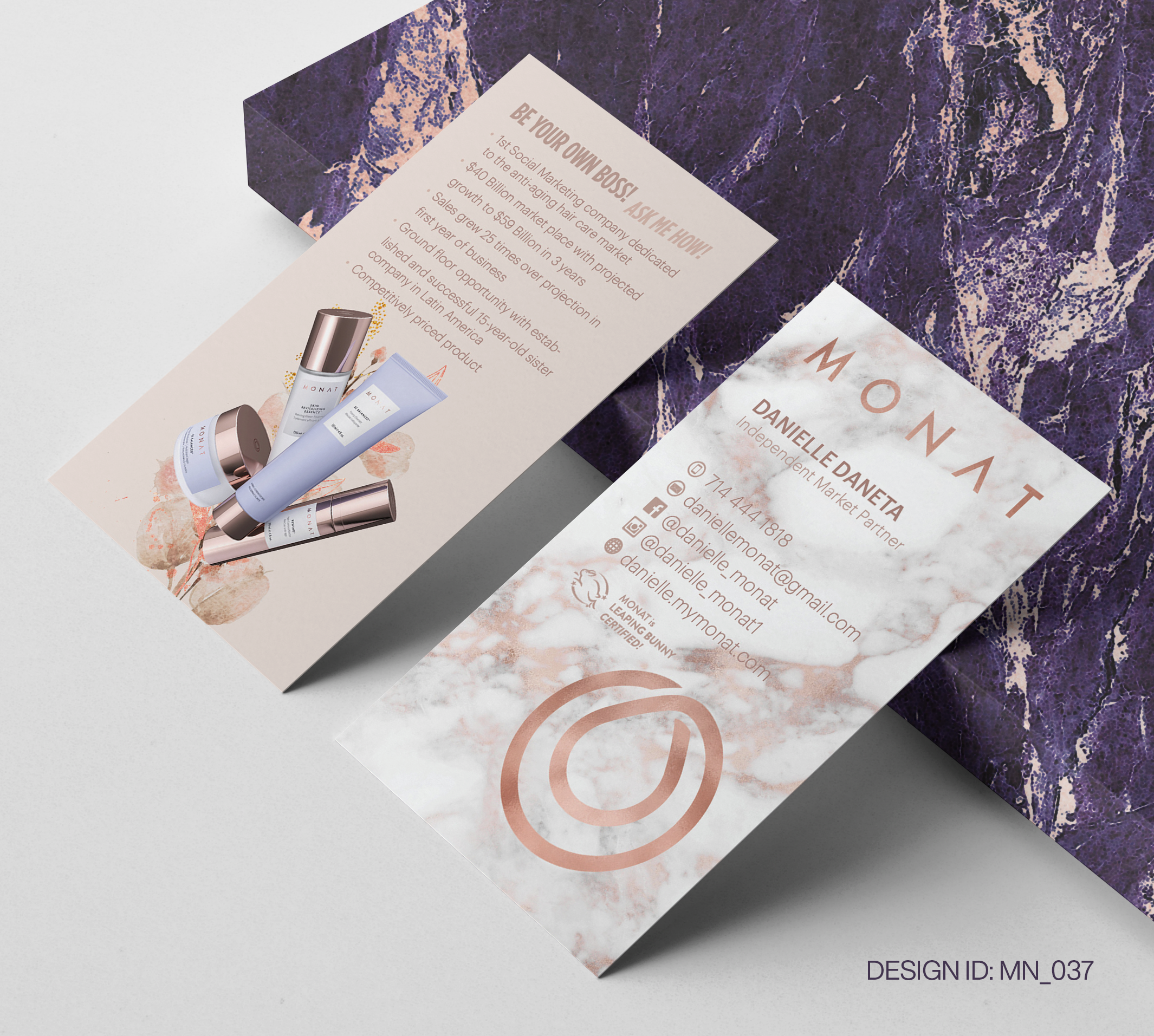Monat Business Card Design 037
